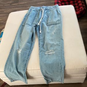 Aerie small beach jeans